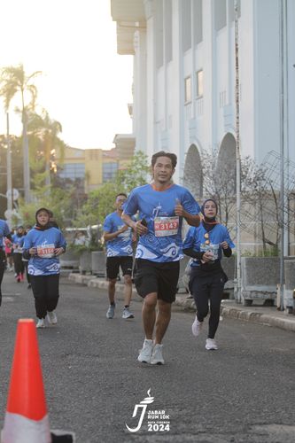 Race photo from Jabar Run 10K 2024