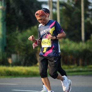 Race photo from BOGORUN 2026