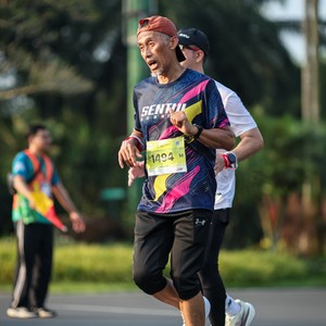 Race photo from BOGORUN 2026