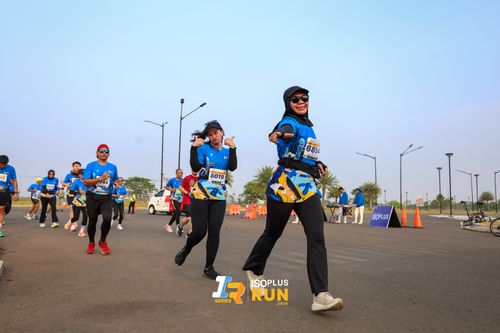Race photo from ISOPlus Run 2024 Jakarta