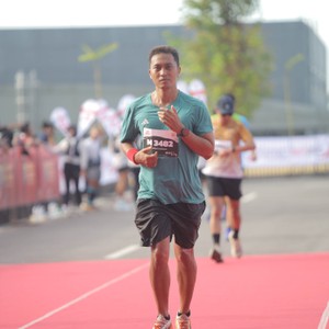 Race photo from KEDIRI HALF MARATHON 2026
