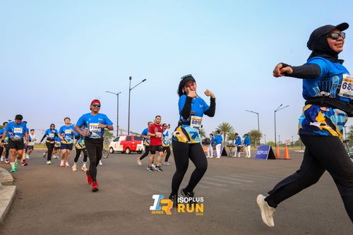 Race photo from ISOPlus Run 2024 Jakarta