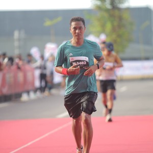 Race photo from KEDIRI HALF MARATHON 2026
