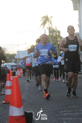 Race photo from Jabar Run 10K 2024