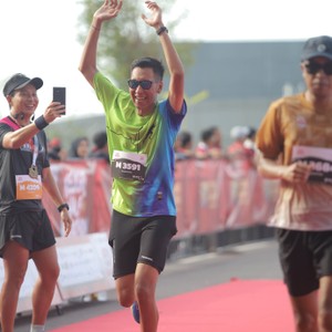 Race photo from KEDIRI HALF MARATHON 2026