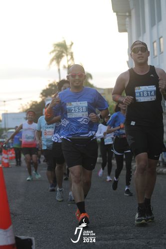 Race photo from Jabar Run 10K 2024