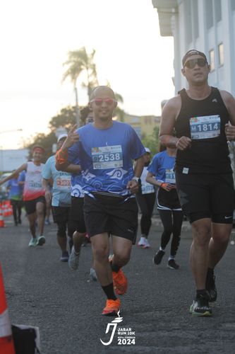 Race photo from Jabar Run 10K 2024