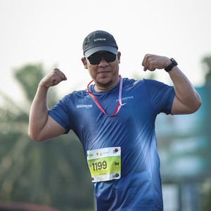 Race photo from BOGORUN 2026