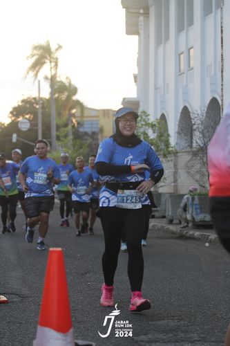 Race photo from Jabar Run 10K 2024