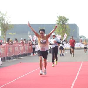 Race photo from KEDIRI HALF MARATHON 2026