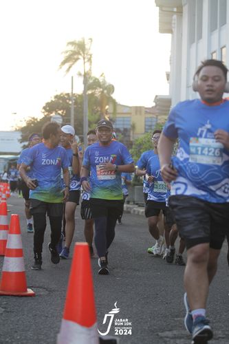 Race photo from Jabar Run 10K 2024