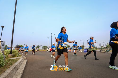 Race photo from ISOPlus Run 2024 Jakarta