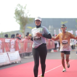 Race photo from KEDIRI HALF MARATHON 2026