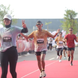 Race photo from KEDIRI HALF MARATHON 2026