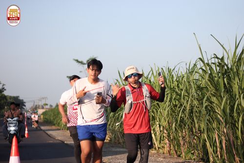 Race photo from Kediri Half Marathon 2024