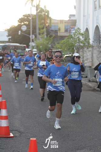 Race photo from Jabar Run 10K 2024