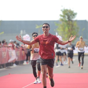Race photo from KEDIRI HALF MARATHON 2026