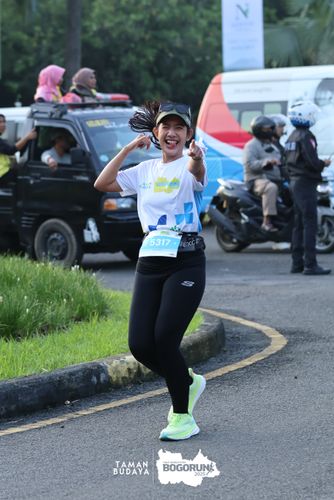 Race photo from Taman Budaya x BOGORUN 2025
