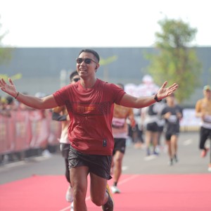 Race photo from KEDIRI HALF MARATHON 2026