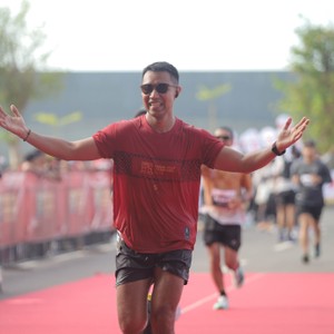 Race photo from KEDIRI HALF MARATHON 2026