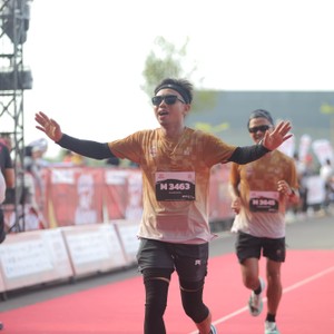 Race photo from KEDIRI HALF MARATHON 2026