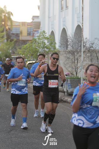 Race photo from Jabar Run 10K 2024