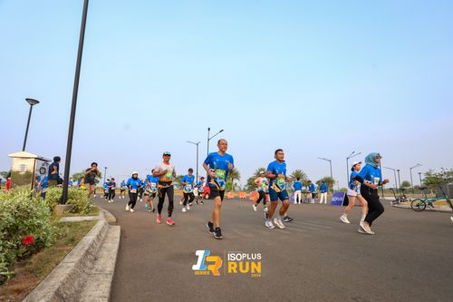 Race photo from ISOPlus Run 2024 Jakarta