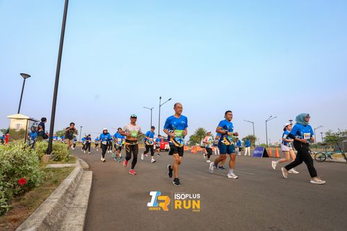 Race photo from ISOPlus Run 2024 Jakarta