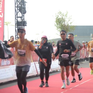 Race photo from KEDIRI HALF MARATHON 2026