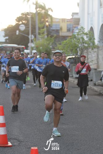 Race photo from Jabar Run 10K 2024