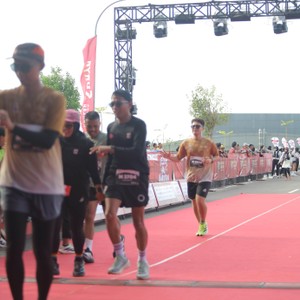 Race photo from KEDIRI HALF MARATHON 2026