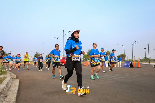 Race photo from ISOPlus Run 2024 Jakarta