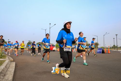 Race photo from ISOPlus Run 2024 Jakarta