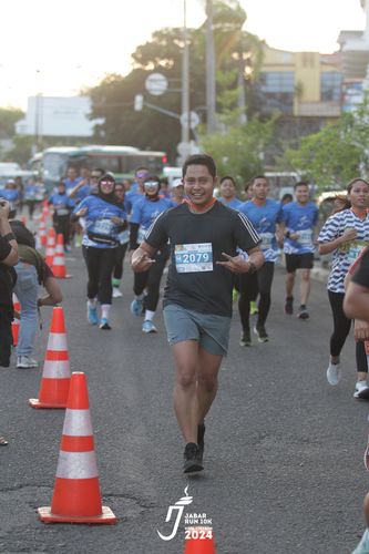 Race photo from Jabar Run 10K 2024