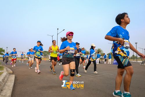 Race photo from ISOPlus Run 2024 Jakarta