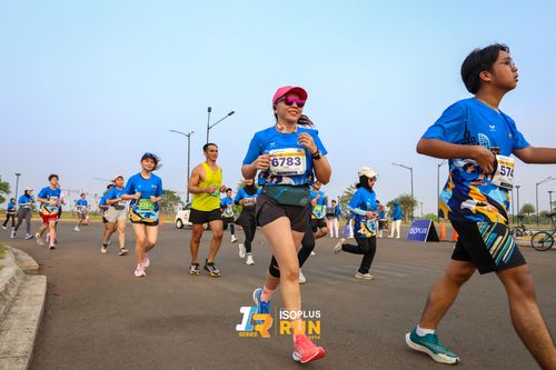 Race photo from ISOPlus Run 2024 Jakarta