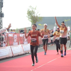 Race photo from KEDIRI HALF MARATHON 2026