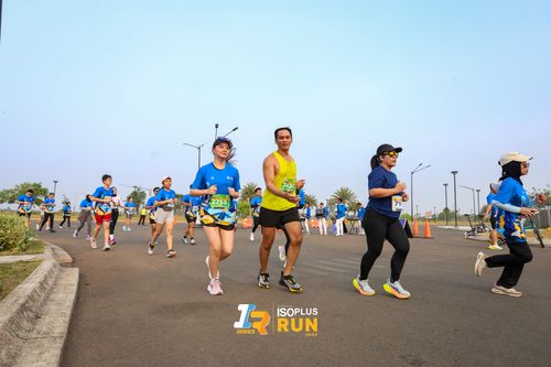 Race photo from ISOPlus Run 2024 Jakarta