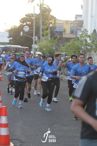 Race photo from Jabar Run 10K 2024