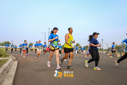 Race photo from ISOPlus Run 2024 Jakarta