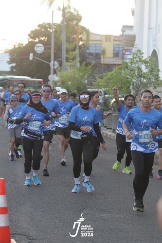 Race photo from Jabar Run 10K 2024