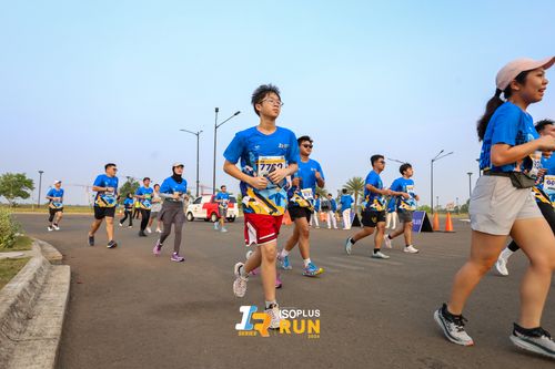 Race photo from ISOPlus Run 2024 Jakarta
