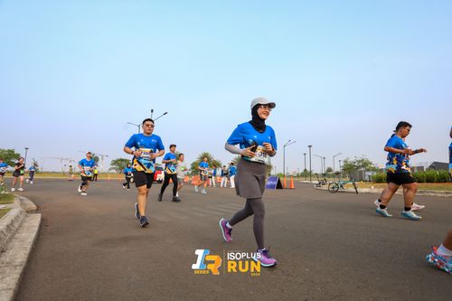 Race photo from ISOPlus Run 2024 Jakarta