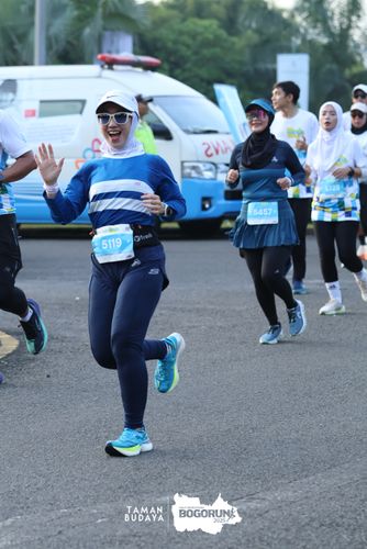 Race photo from Taman Budaya x BOGORUN 2025