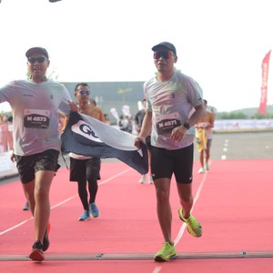 Race photo from KEDIRI HALF MARATHON 2026