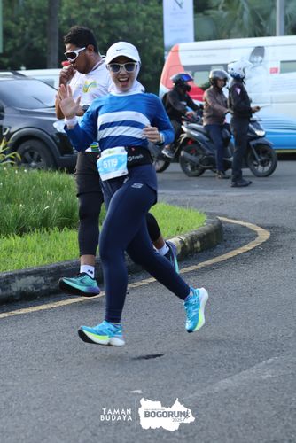 Race photo from Taman Budaya x BOGORUN 2025