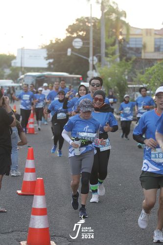 Race photo from Jabar Run 10K 2024