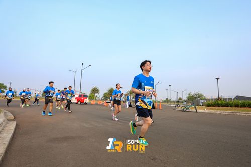Race photo from ISOPlus Run 2024 Jakarta