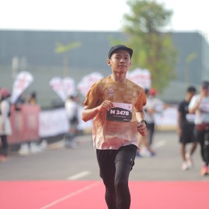 Race photo from KEDIRI HALF MARATHON 2026