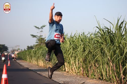 Race photo from Kediri Half Marathon 2024